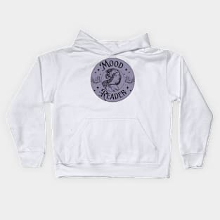 Mood Reader Woman Purple Kids Hoodie